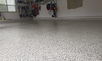 Oil, gas, any household liquid, just wipes right up.