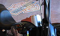 We can even add custom logos to your garage floor for that personal touch.