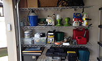 Don't know how to utilize that space by the garage door? We do!