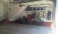 Two cars can now fit in the garage!