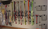 storeWALL provides an infinite way to organize your items.